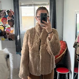 Fur Coat Silk Lined
